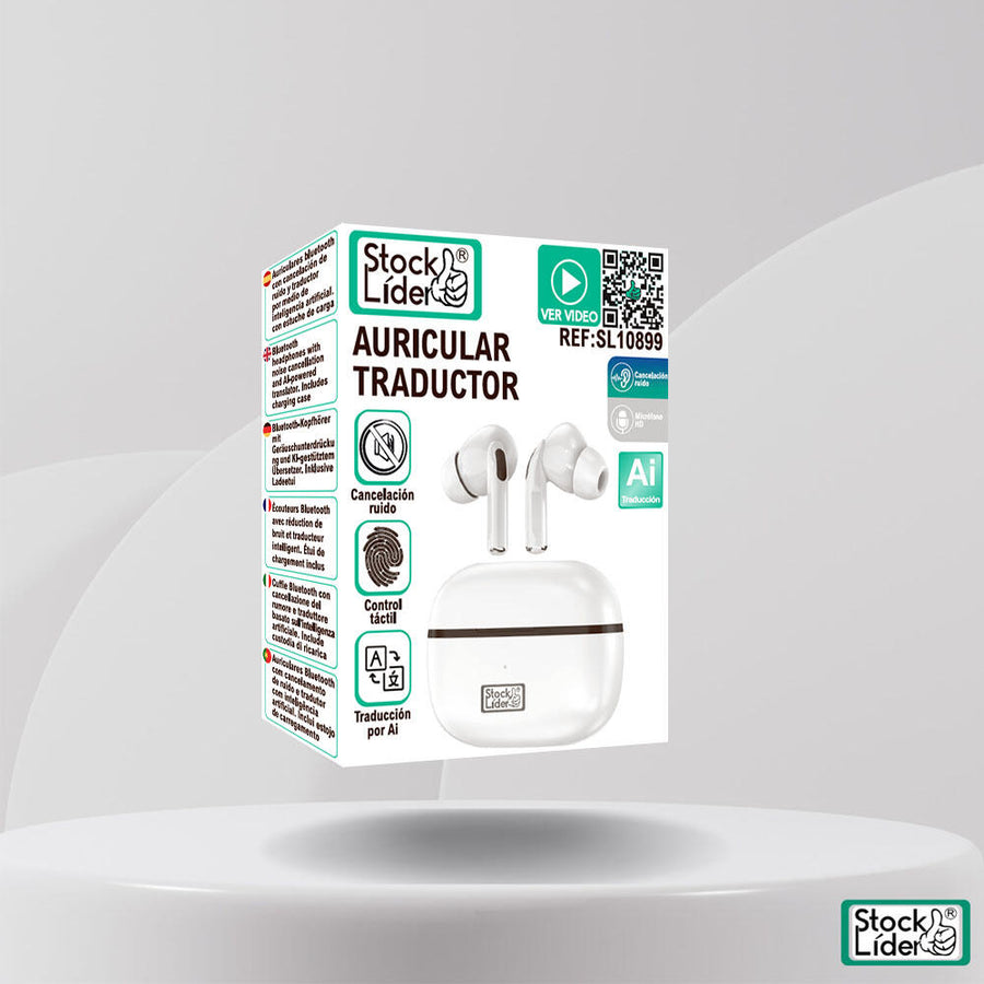 Auricular traductor Bluetooth en tiempo real