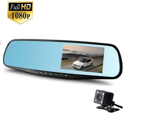 Cámara retrovisor HD dual panorámica