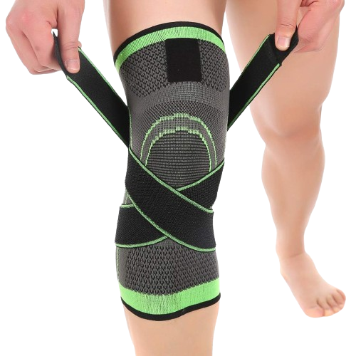 Rodillera deportiva ajustable y cómoda