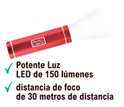Linterna LED potente compacta | ViamoMas