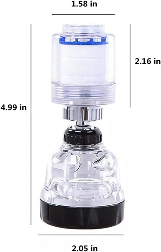 Grifo rotatorio 5 velocidades para cocina