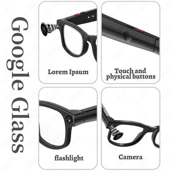 Gafas inteligentes Bluetooth con traducción
