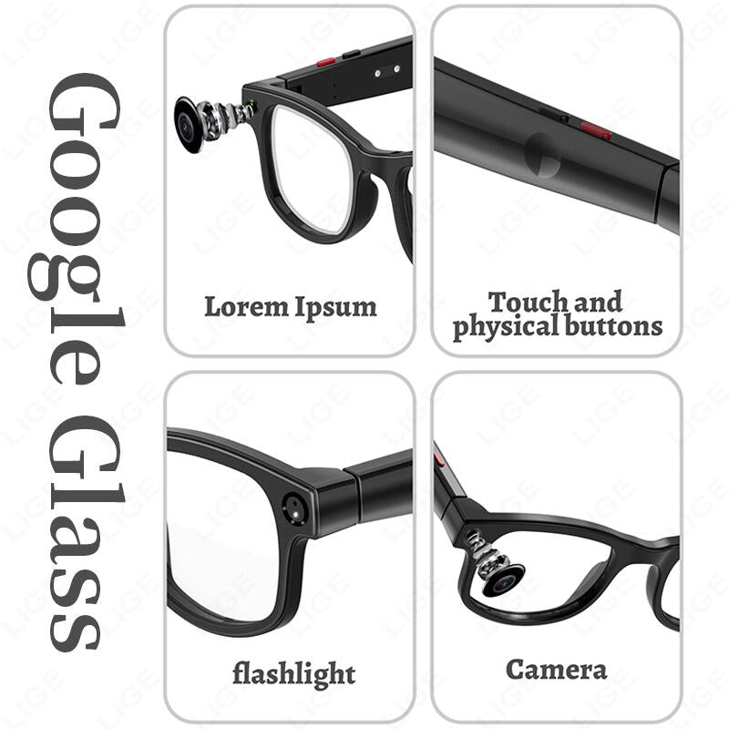 Gafas inteligentes Bluetooth con traducción