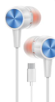 Auriculares Tipo C con cable y USB-C