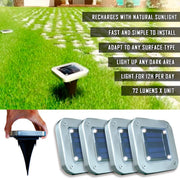Luces solares LED automáticas para jardín