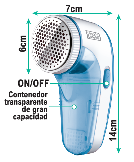 Quitapelusas Eléctrico para Ropa | ViamoMas