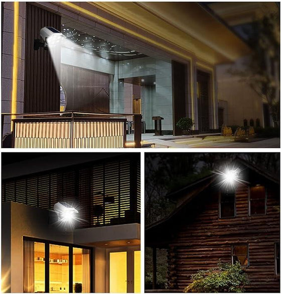 Lámpara solar cámara para exterior