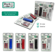 Linterna 9 LEDs compacta y resistente