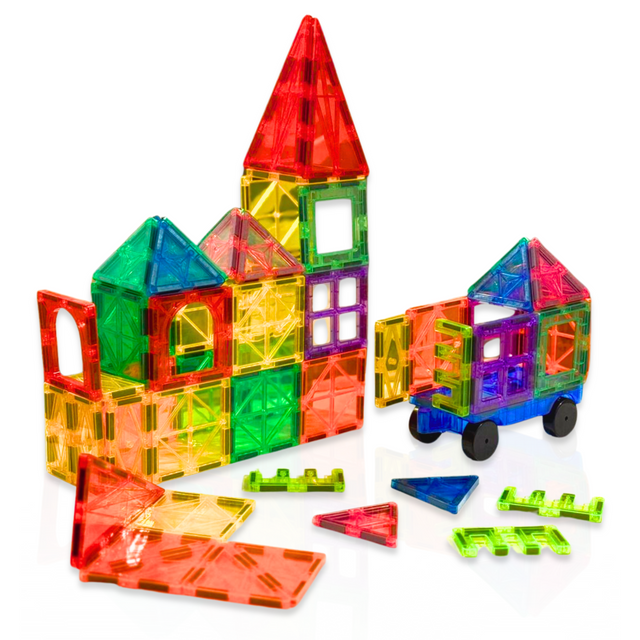 Bloques magnéticos 57 piezas para niños