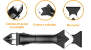 Raspador de silicona multifunción para cocina