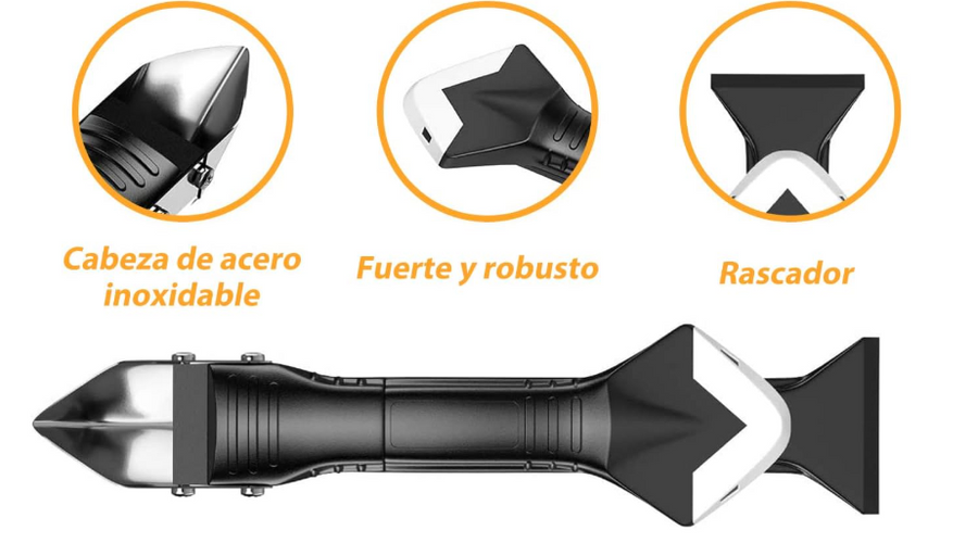 Raspador de silicona multifunción para cocina