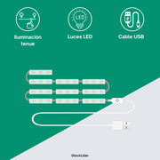Tira de luces LED para espejo | ViamoMas