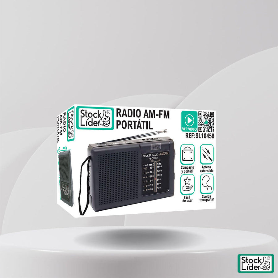 Radio portátil. Siempre a mano.