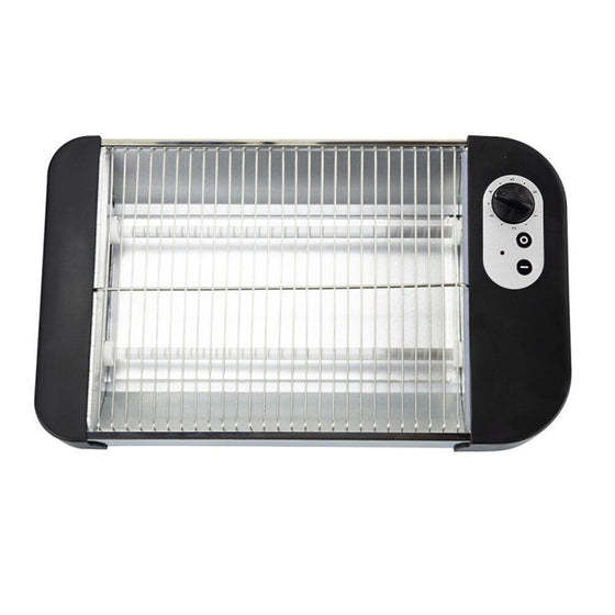 Tostador plano 600W con regulador negro