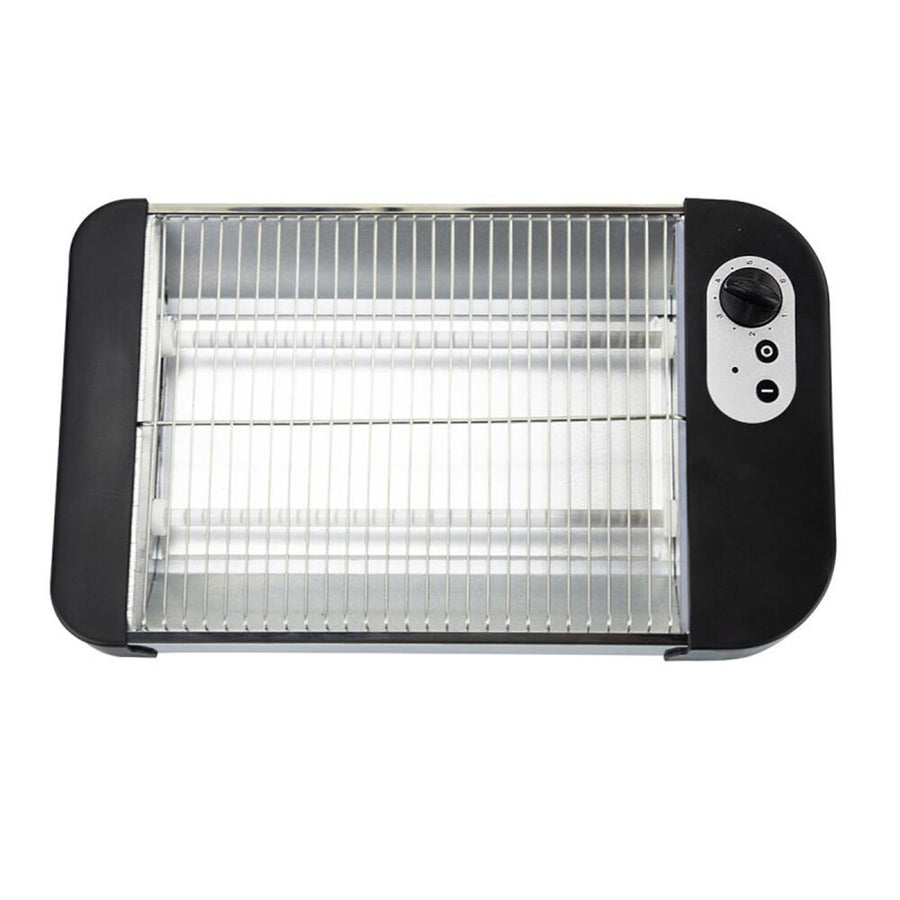 Tostador plano 600W con regulador negro