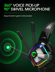 Cascos Gaming A66 RGB | Sonido y confort