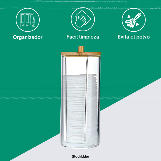 Dispensador discos desmaquillantes | ViamoMas