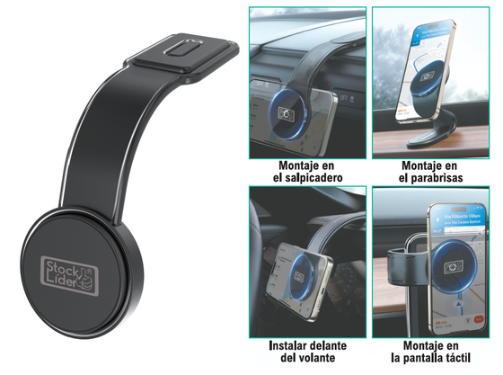 Soporte móvil magnético coche y moto