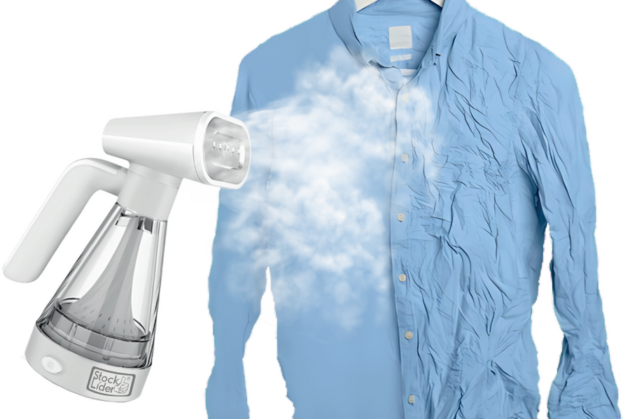 Plancha de vapor para ropa sin arrugas