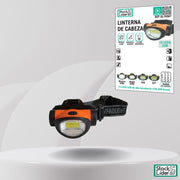 Linterna de cabeza LED COB manos libres