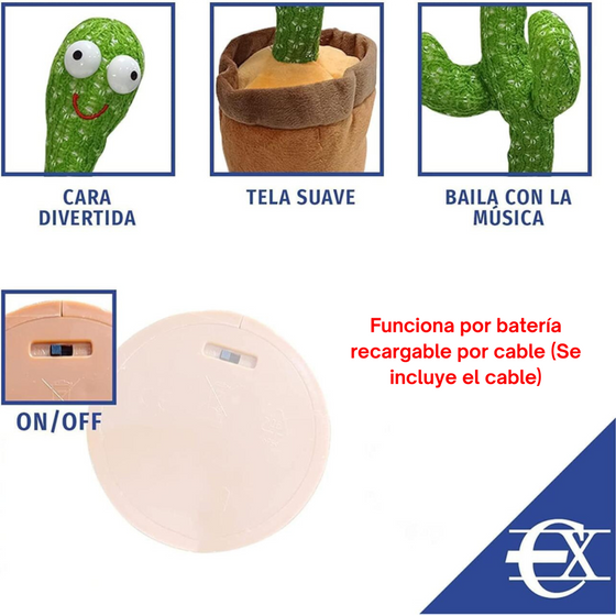 Cactus Baila Graba para niños | ViamoMas
