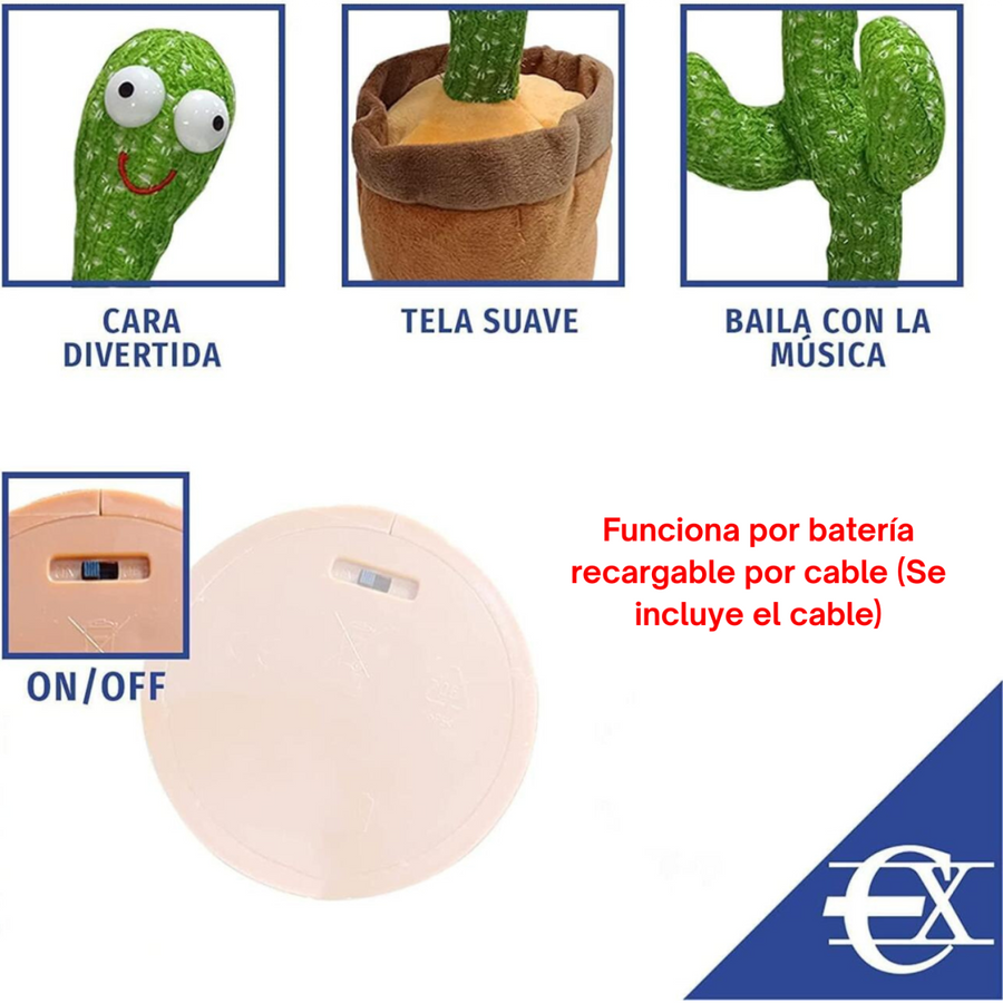 Cactus Baila Graba para niños | ViamoMas