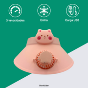 Gorra ventilador USB ajustable | ViamoMas