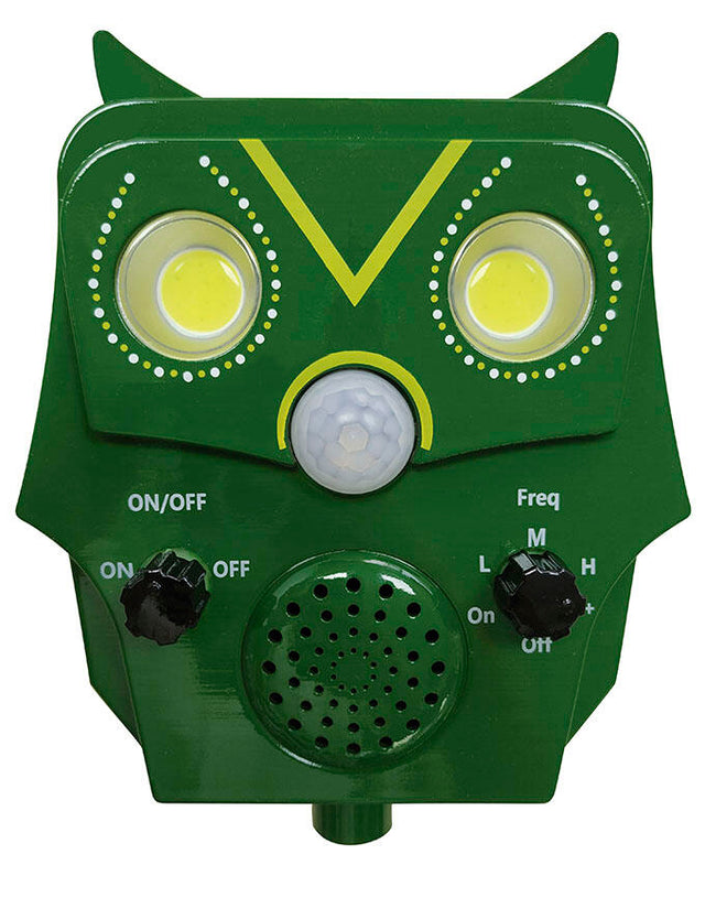 Ahuyentador solar ultrasónico jardín