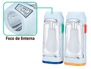 Linterna led doble 5w 300lm | Compacta y útil